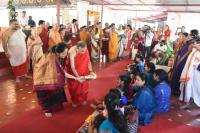 Kumarika Puja; Picture Courtesy Shri Abhinav Kalla