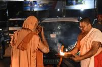 Vahana Puja; Picture Courtesy Shri Abhinav Kalla
