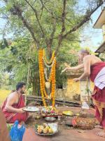 Shami Puja; Picture Courtesy Shri Jnanesh Hattangadi