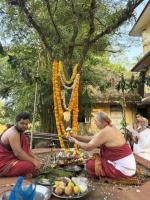 Shami Puja; Picture Courtesy Shri Jnanesh Hattangadi