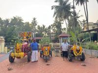 Vahana Puja; Picture Courtesy Shri Jnanesh Hattangadi