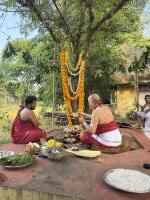 Shami Puja; Picture Courtesy Shri Jnanesh Hattangadi