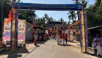 Visit by HH Swamiji to Veera Jataka Bhajana Mandir, Tengingundi (3 April 2023)