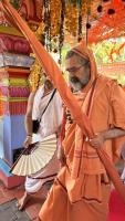 Visit by HH Swamiji to Veera Jataka Bhajana Mandir, Tengingundi (3 April 2023)