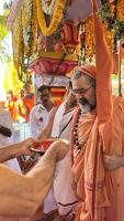 Visit by HH Swamiji to Veera Jataka Bhajana Mandir, Tengingundi (3 April 2023)