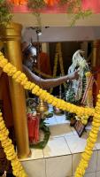 Visit by HH Swamiji to Veera Jataka Bhajana Mandir, Tengingundi (3 April 2023)