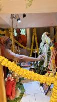 Visit by HH Swamiji to Veera Jataka Bhajana Mandir, Tengingundi (3 April 2023)