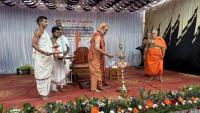 Visit by HH Swamiji to Veera Jataka Bhajana Mandir, Tengingundi (3 April 2023)