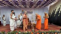 Visit by HH Swamiji to Veera Jataka Bhajana Mandir, Tengingundi (3 April 2023)