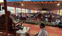 Visit by HH Swamiji to Veera Jataka Bhajana Mandir, Tengingundi (3 April 2023)