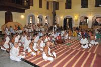 Visit of H.H. Shrimat  Shivanand Saraswati Swamiji, Mathadhipati of Shri Kavle Math to SCM