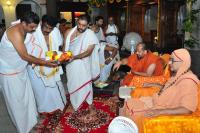 Visit of H.H. Shrimat  Shivanand Saraswati Swamiji, Mathadhipati of Shri Kavle Math to SCM