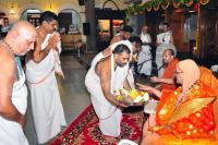 Visit of H.H. Shrimat  Shivanand Saraswati Swamiji, Mathadhipati of Shri Kavle Math to SCM