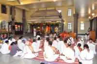 Visit of H.H. Shrimat  Shivanand Saraswati Swamiji, Mathadhipati of Shri Kavle Math to SCM