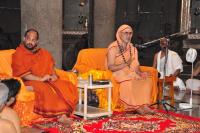 Visit of H.H. Shrimat  Shivanand Saraswati Swamiji, Mathadhipati of Shri Kavle Math to SCM