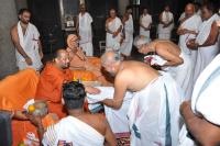 Visit of H.H. Shrimat  Shivanand Saraswati Swamiji, Mathadhipati of Shri Kavle Math to SCM