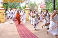 Visit of H.H. Shrimat  Shivanand Saraswati Swamiji, Mathadhipati of Shri Kavle Math to SCM