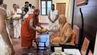 Phalsamarpan and partaking of mantrakshat