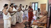 Phalsamarpan and partaking of mantrakshat