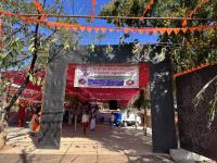  H.H.Swamiji's visit to Shree Annapurna DurgaParameshwari Temple Shirani-Kaikini village (28 Dec 2023)