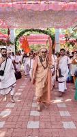  H.H.Swamiji's visit to Shree Annapurna DurgaParameshwari Temple Shirani-Kaikini village (28 Dec 2023)