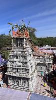  H.H.Swamiji's visit to Shree Annapurna DurgaParameshwari Temple Shirani-Kaikini village (28 Dec 2023)