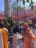  H.H.Swamiji's visit to Shree Annapurna DurgaParameshwari Temple Shirani-Kaikini village (28 Dec 2023)