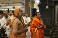 H. H. Shrimad Vidyadheesh Teerth Shripad Vader Swamiji's visit to SCM Shirali